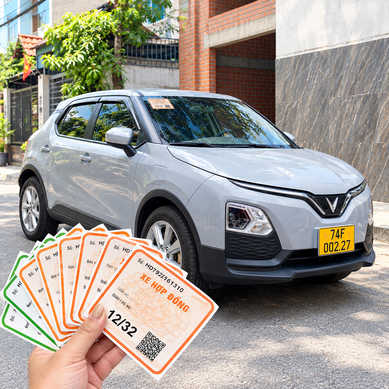 aaca50c1-0bf8-4856-9996-81919378d02e Xe điện chạy dịch vụ có cần phù hiệu không? Điều kiện pháp lý chủ xe cần biết